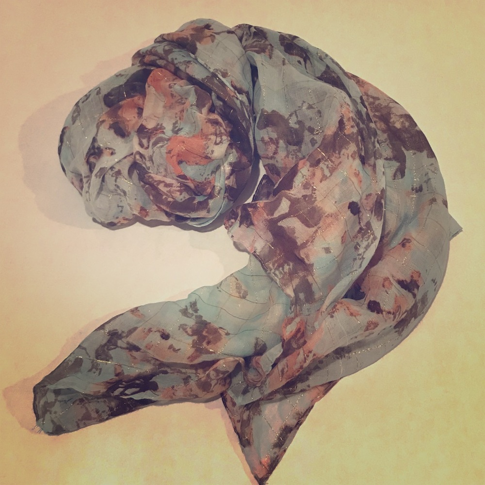 Simply Vera Wang Multi Color Scarf